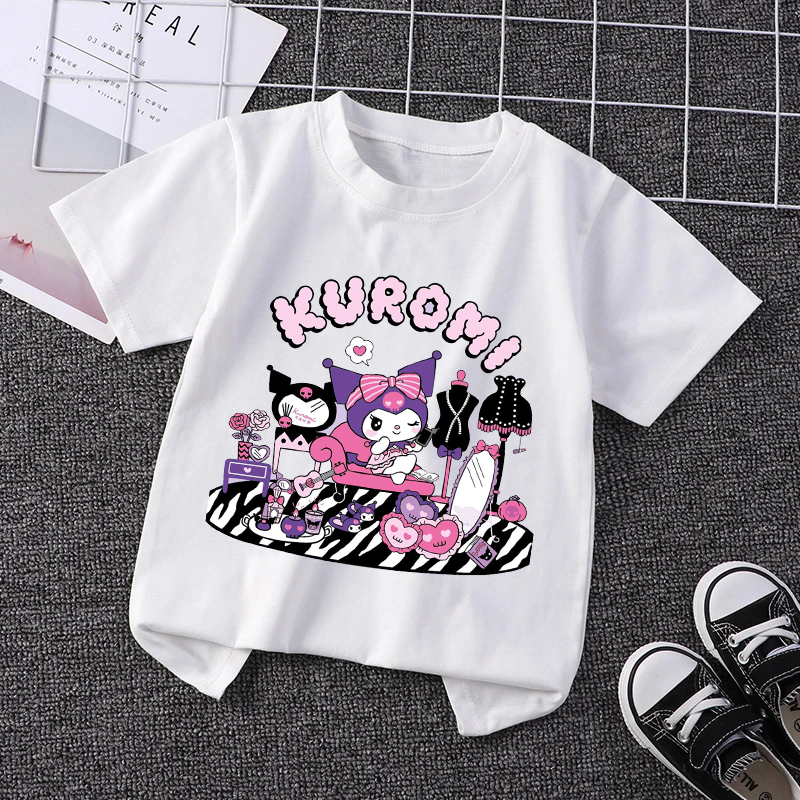 Baby Clothing In Summer - Kuromi Girls Clothing Cute Girl Cotton