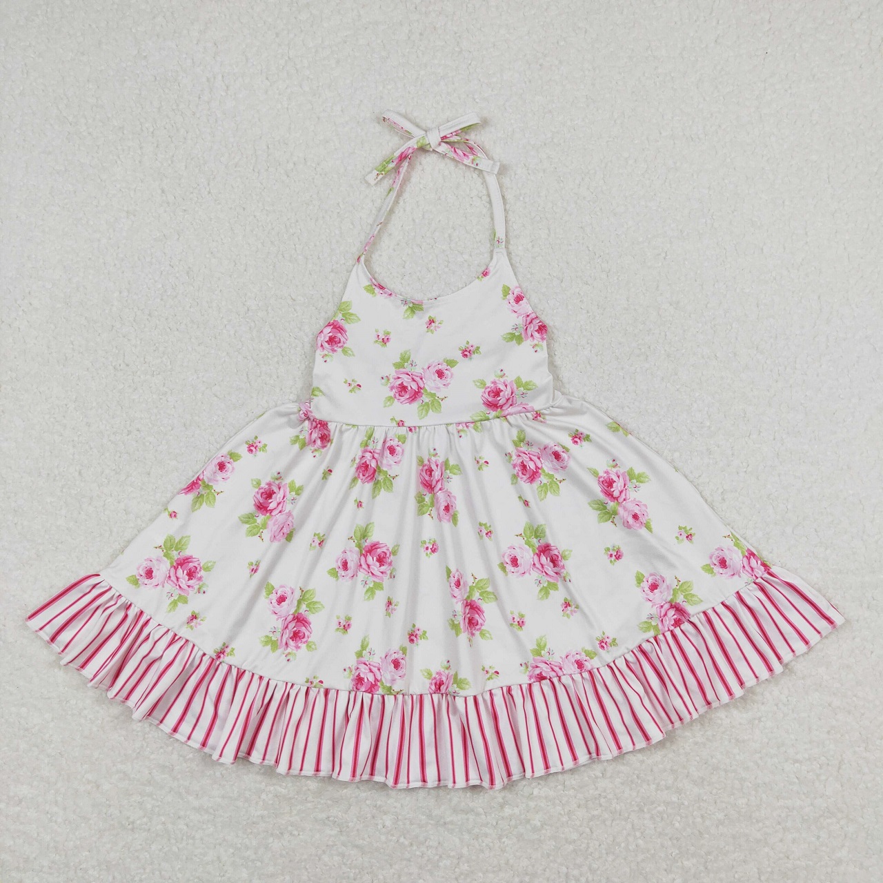 Baby Clothing Wholesale - Wholesale Baby Girl Summer Sleeveless Stripes