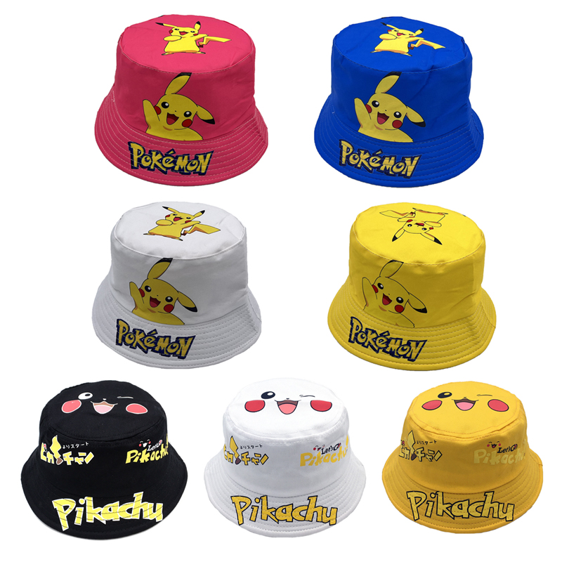 Baby Clothing Japan - Pokemon Caps Children's Cartoon Fisherman Hat