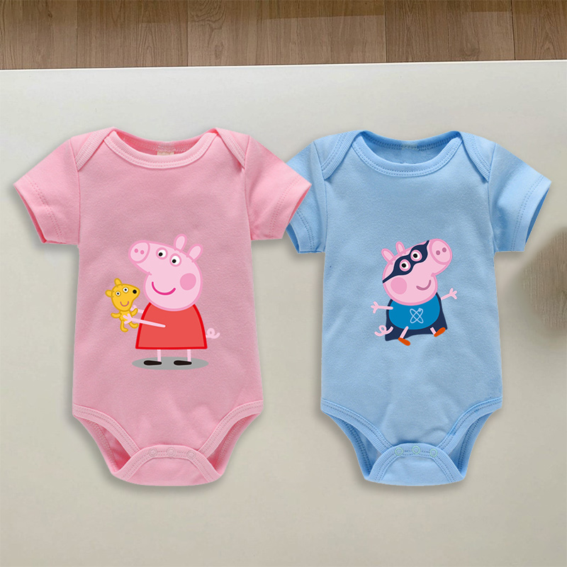Baby Clothing Onesies - Peppa Pigs Baby Clothes Romper Boys