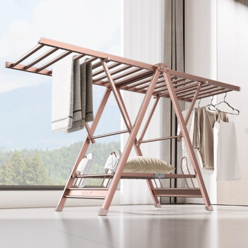 Four Seasons Folding Hanger fo – Baby Clothing Drying Rack Bewertung und Preis