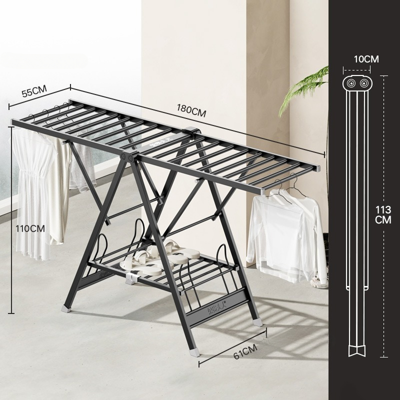 Four Seasons Folding Hanger fo – Baby Clothing Drying Rack Bewertung und Preis
