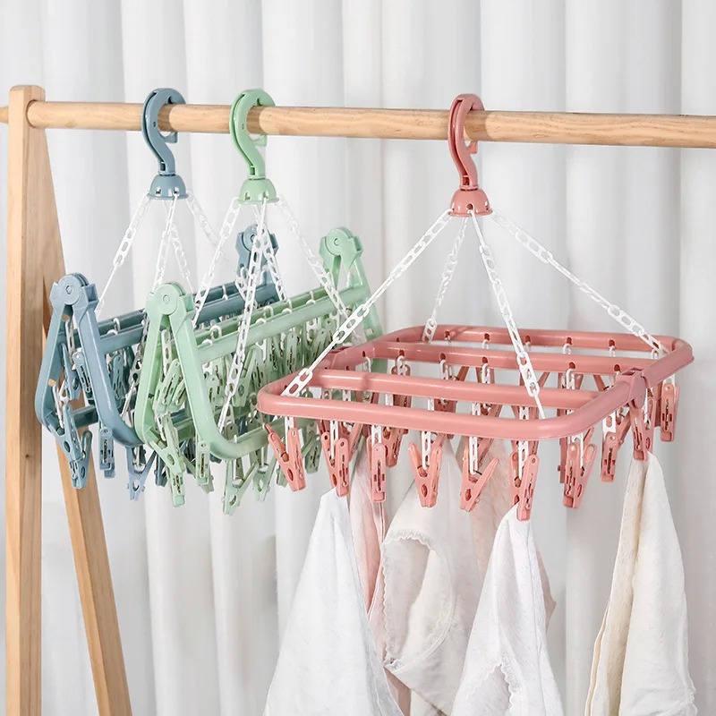 Clothes Drying Hanger with 32  – Baby Clothing Drying Rack Bewertung und Preis