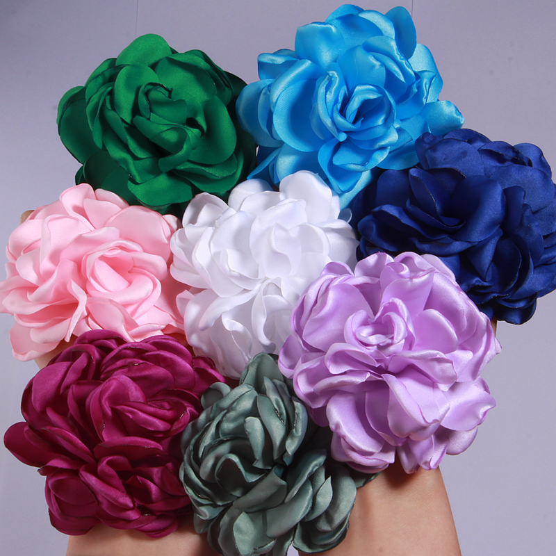 8CM Artificial Satin Rose Fabr – Baby Clothing Accessories Bewertung und Preis