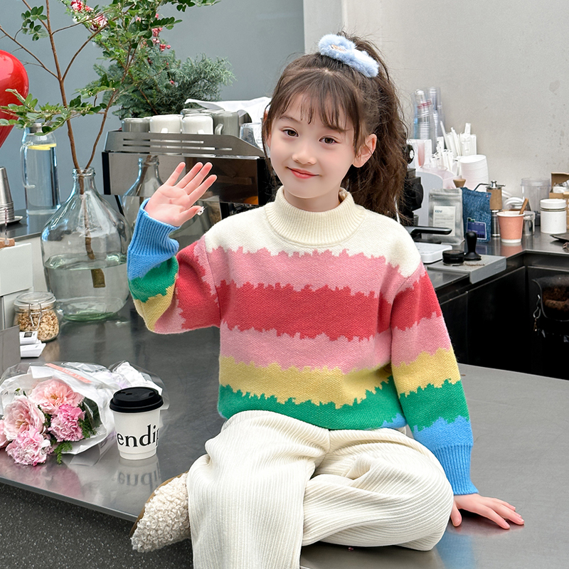 Sweet Girl Colorful Rainbow St – Baby Clothing Knitting Patterns Bewertung und Preis