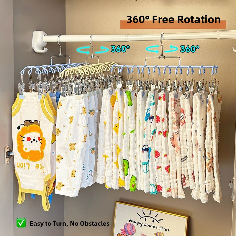 Baby Clothes Hanger Multi-clip – Baby Clothing Drying Rack Bewertung und Preis