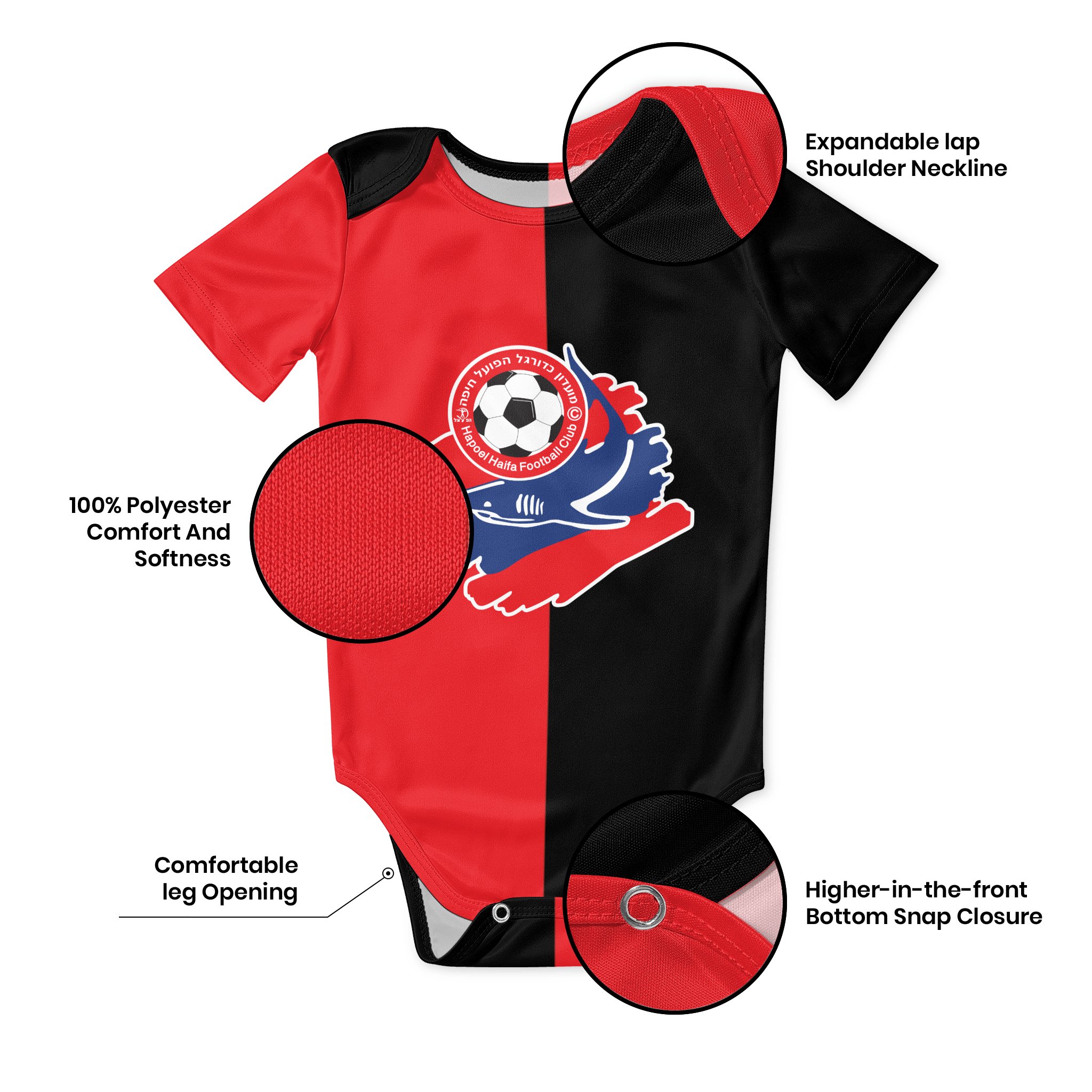 Hapoel Haifa Baby Bodysuit Uni – Baby Clothing Onesies Bewertung und Preis