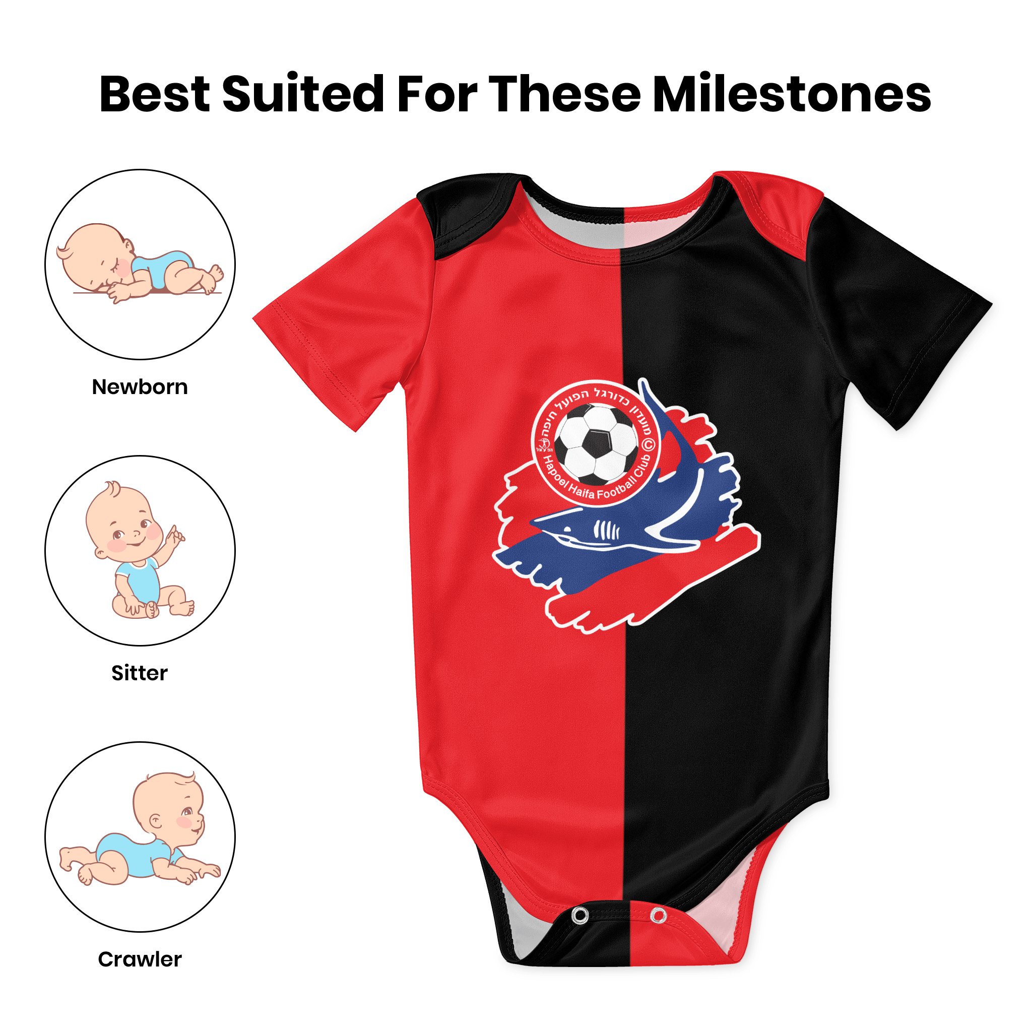 Hapoel Haifa Baby Bodysuit Uni – Baby Clothing Onesies Bewertung und Preis