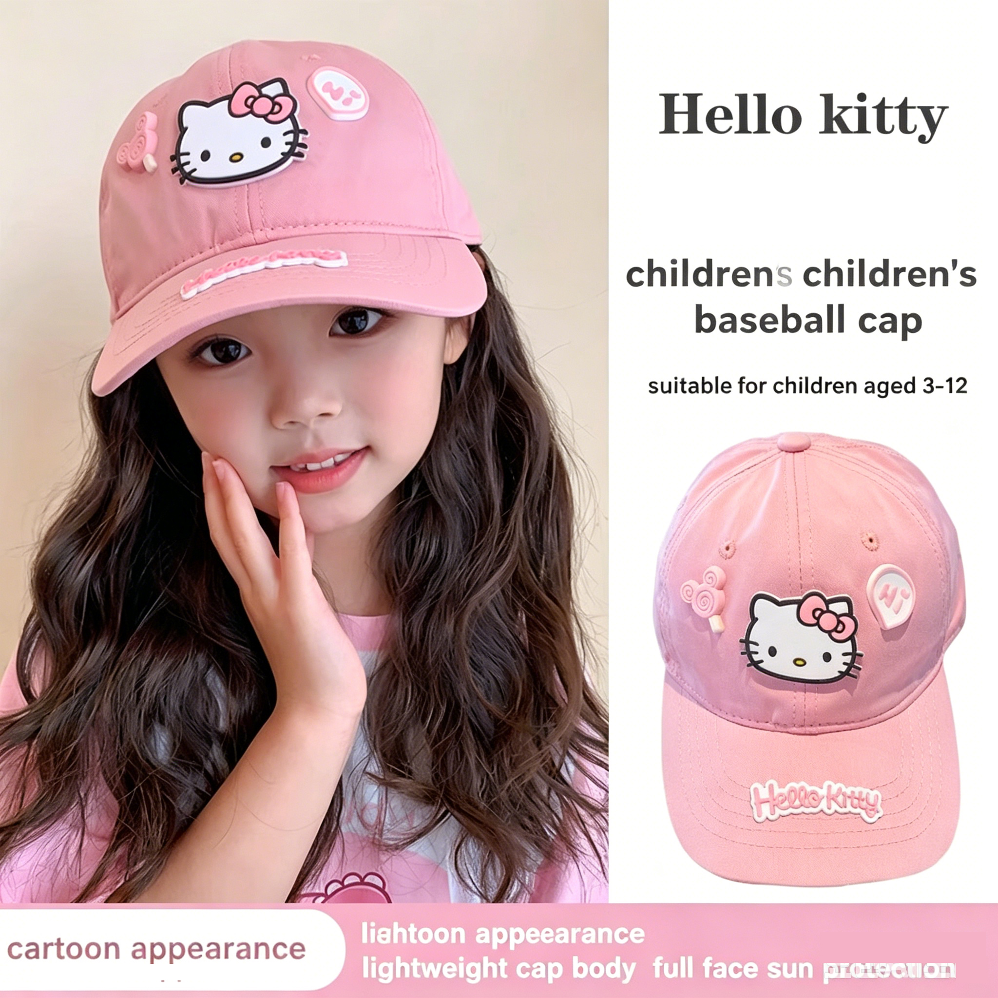 Hello Kitty Baseball Cap for T – Sun Hat Wide Brim Bewertung und Preis
