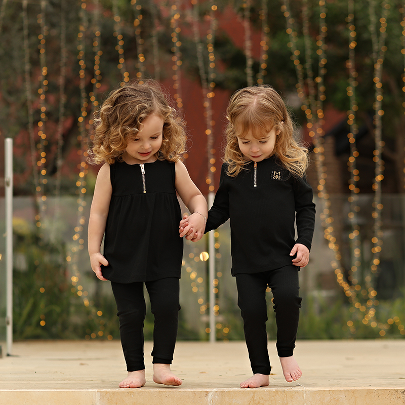 Summer black ribbed family mat – Baby Clothing In Summer Bewertung und Preis