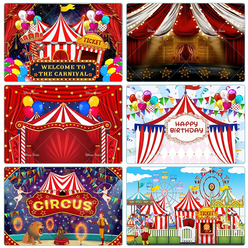 Red Circus Tent Backdrop For C – Baby Clothing Night Bewertung und Preis