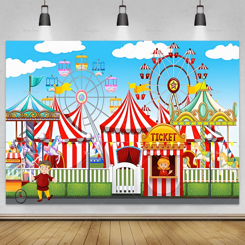 Red Circus Tent Backdrop For C – Baby Clothing Night Bewertung und Preis