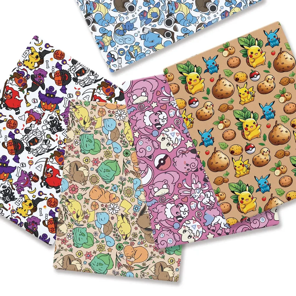 Pokemon Cartoon Fabric140*50cm – Baby Clothing Japan Bewertung und Preis