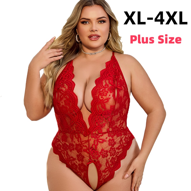 XL-4XL Crotchless Lace Bodysui – Baby Clothing Night Bewertung und Preis