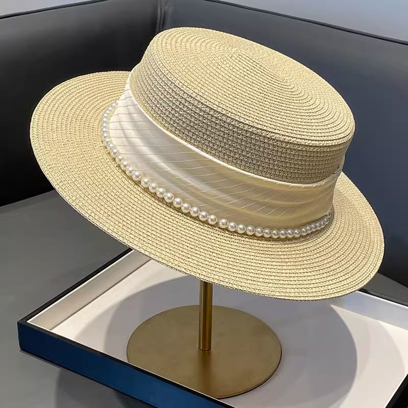 2025 New Style Hat Retro Flat  – Sun Hat Wide Brim Bewertung und Preis