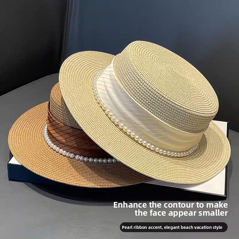 2025 New Style Hat Retro Flat  – Sun Hat Wide Brim Bewertung und Preis