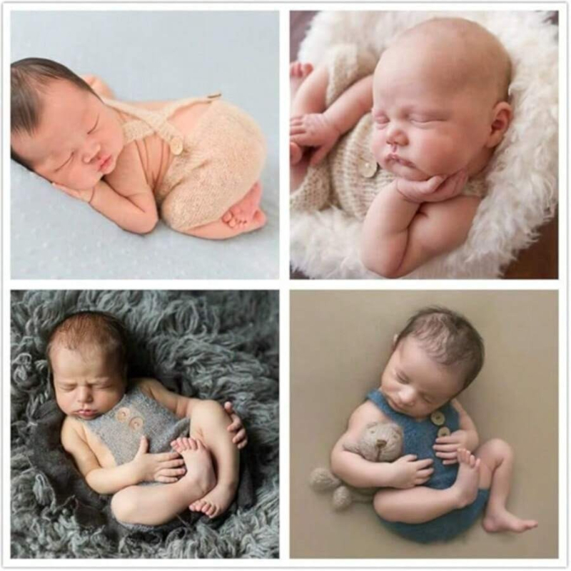 Newborn Photography Props Soft – Baby Clothing Onesies Bewertung und Preis