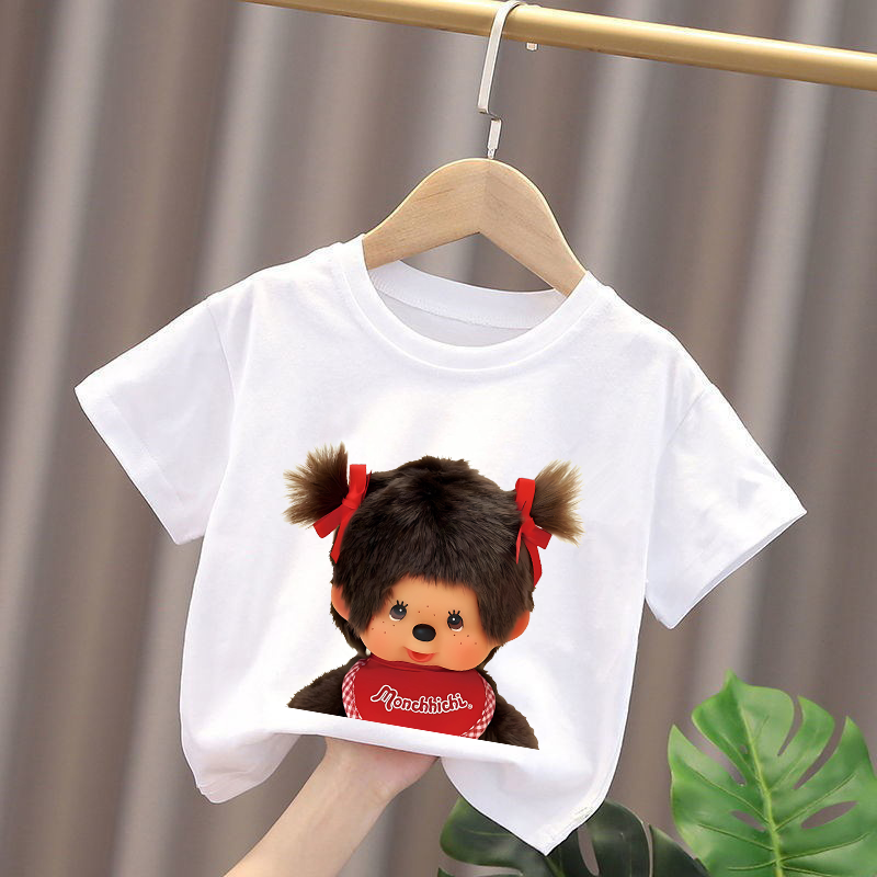 Monchhichi Kids T-shirts Anime – Baby Clothing In Summer Bewertung und Preis
