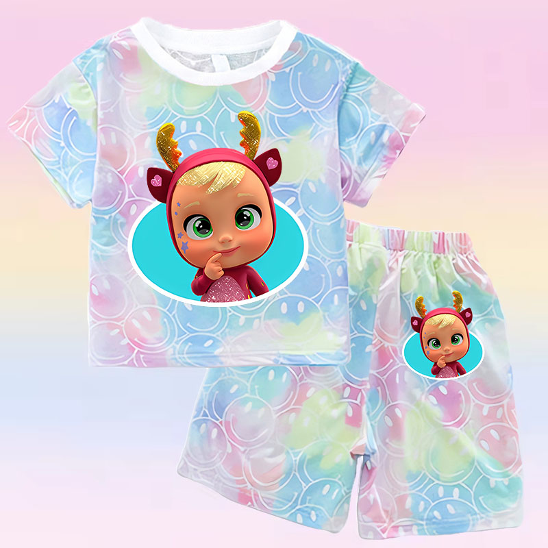 Crying Babies T-shirt Set Chil – Baby Clothing In Summer Bewertung und Preis