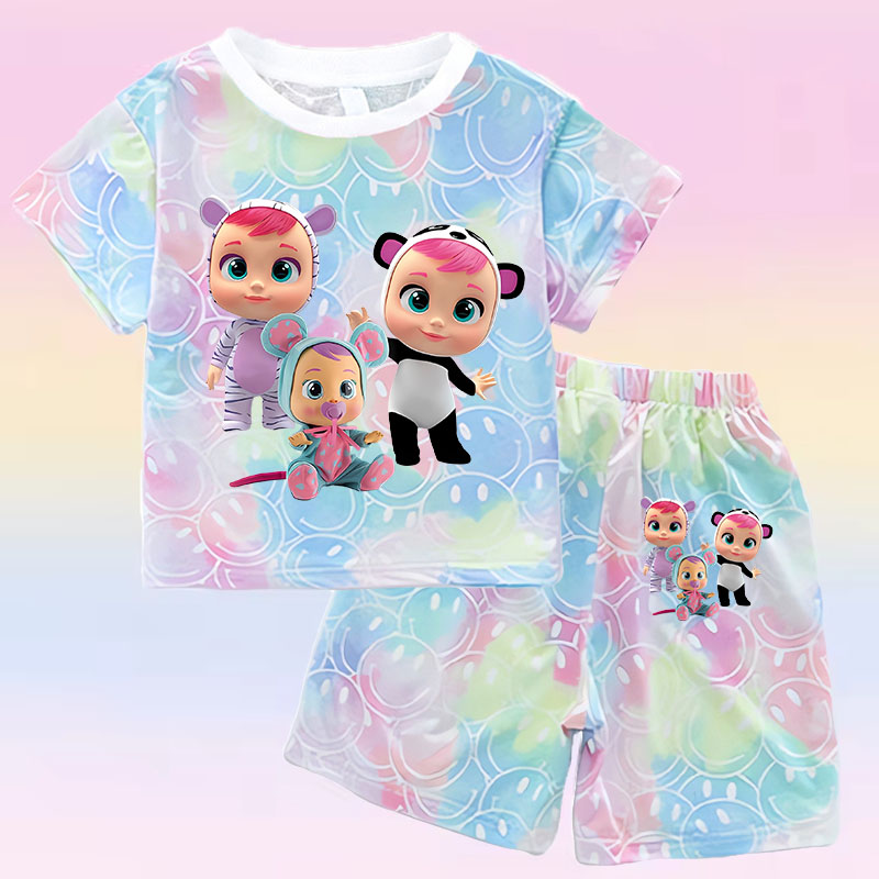 Crying Babies T-shirt Set Chil – Baby Clothing In Summer Bewertung und Preis