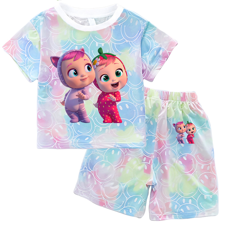 Crying Babies T-shirt Set Chil – Baby Clothing In Summer Bewertung und Preis