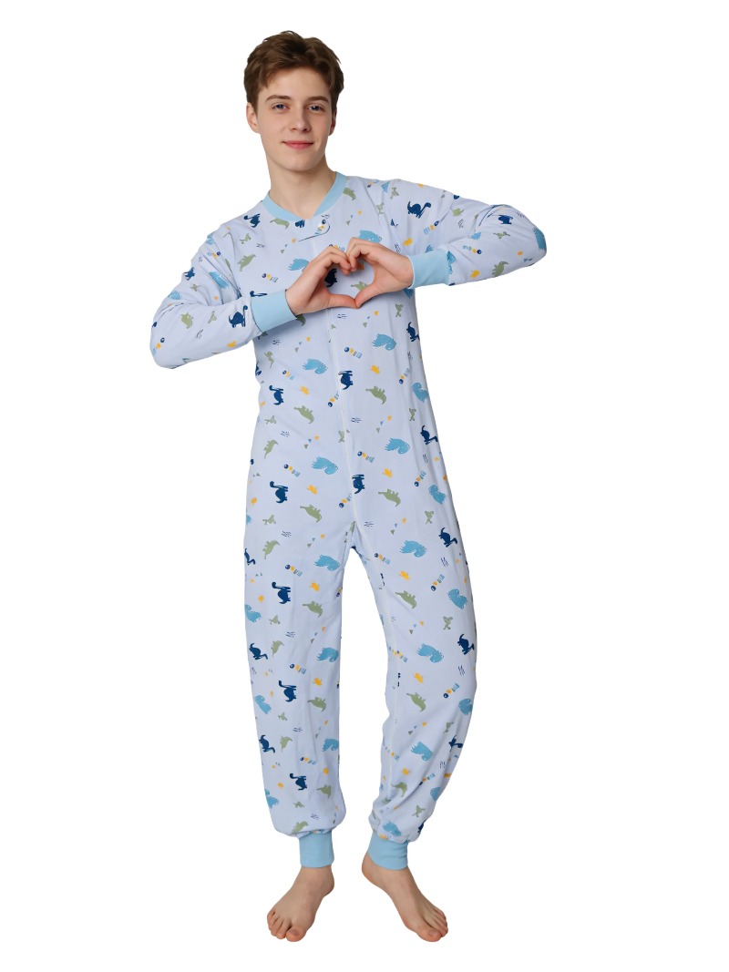 XXXL Adult Underwear Blue Dino – Baby Clothing Onesies Bewertung und Preis
