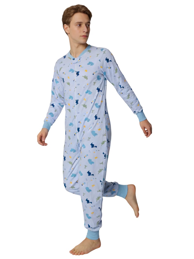 XXXL Adult Underwear Blue Dino – Baby Clothing Onesies Bewertung und Preis