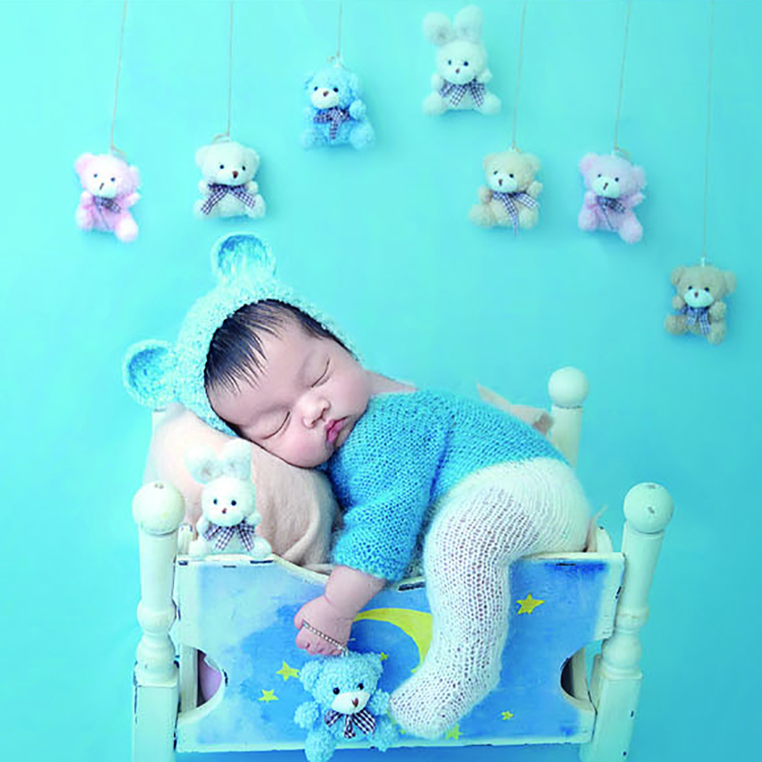 Vintage Knit Fluffy Teddy Bear – Baby Clothing Onesies Bewertung und Preis