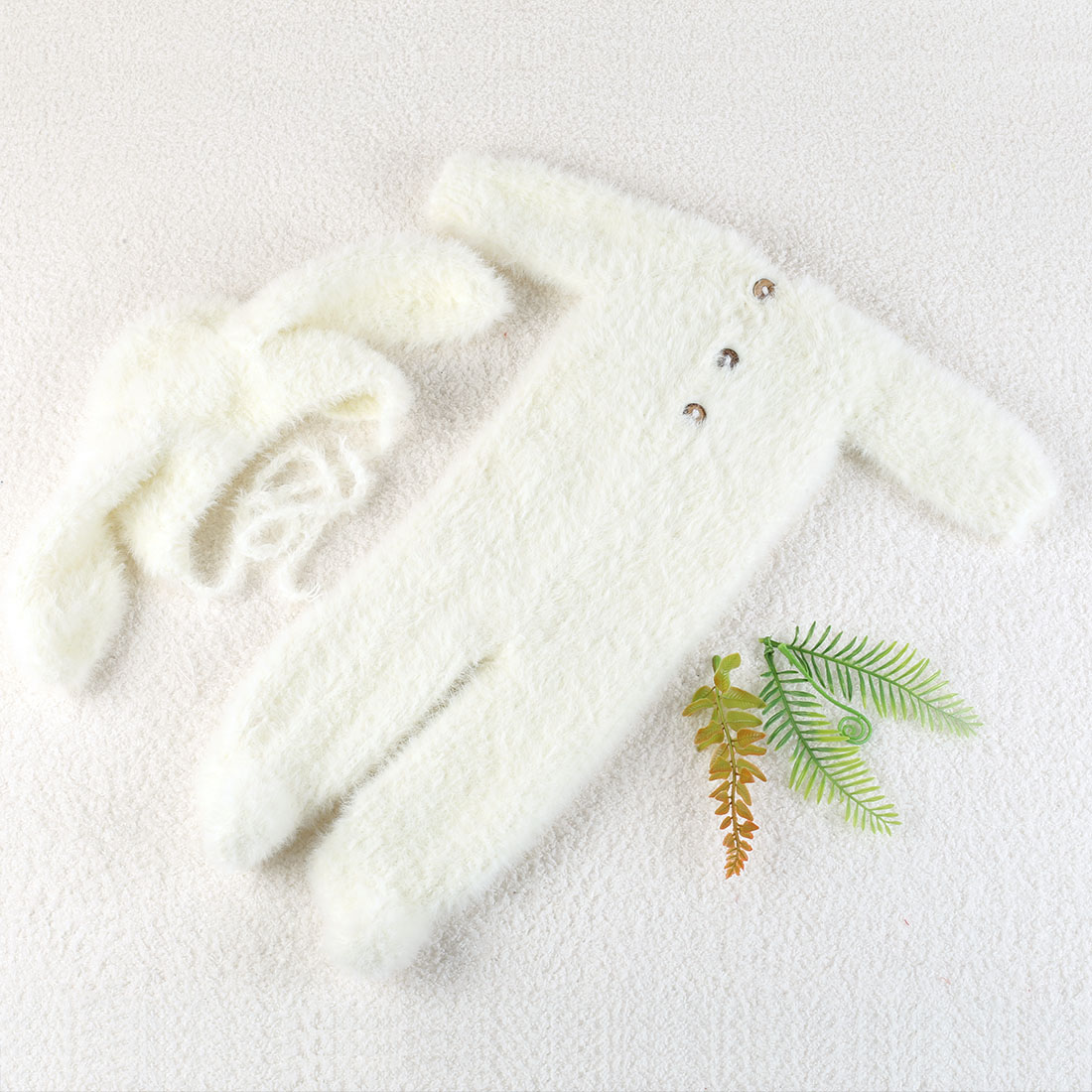 Vintage Knit Fluffy Teddy Bear – Baby Clothing Onesies Bewertung und Preis