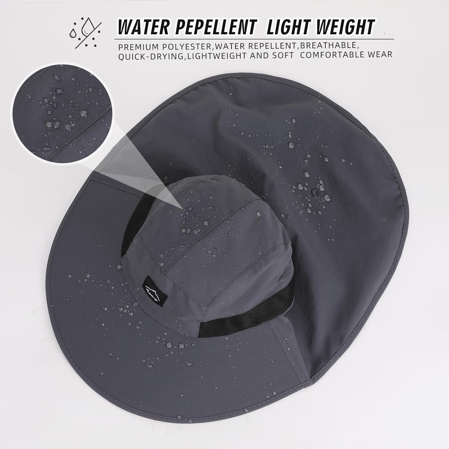 UPF50+ Sun Hat with Neck Flap, – Sun Hat Wide Brim Bewertung und Preis