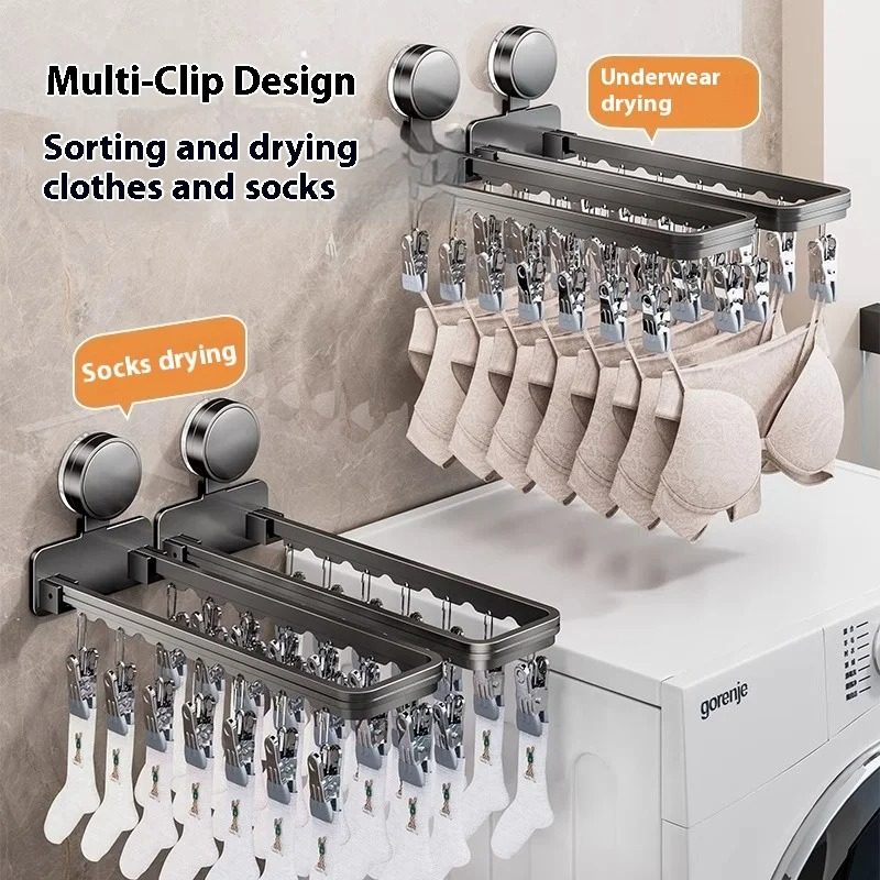 (with 14 clips) drying rack, w – Baby Clothing Drying Rack Bewertung und Preis