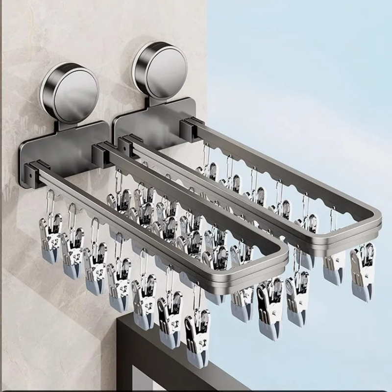 (with 14 clips) drying rack, w – Baby Clothing Drying Rack Bewertung und Preis