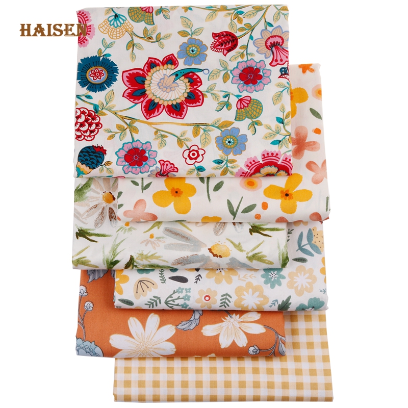 6pcs 40x50cm Cotton Twill Patc – Baby Clothing Organic Cotton Bewertung und Preis