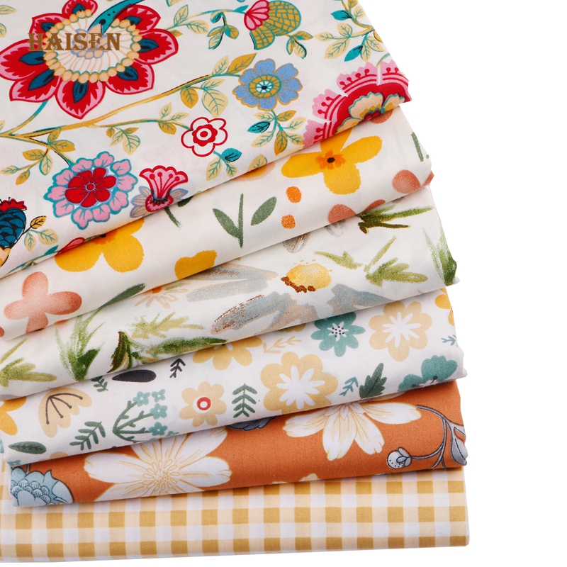 6pcs 40x50cm Cotton Twill Patc – Baby Clothing Organic Cotton Bewertung und Preis