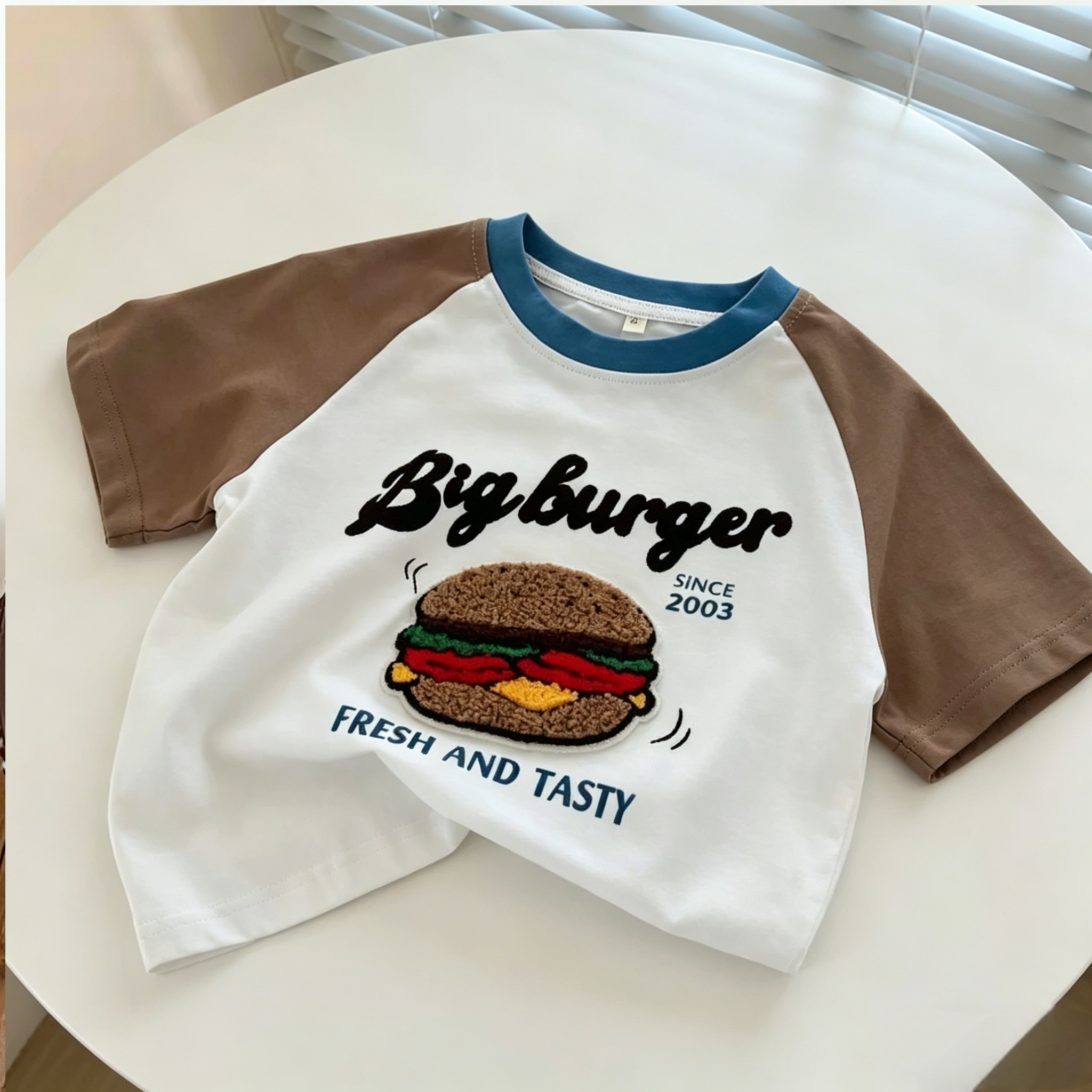 Toddler Hamburger Pattern T Sh – Baby Clothing Knitting Patterns Bewertung und Preis